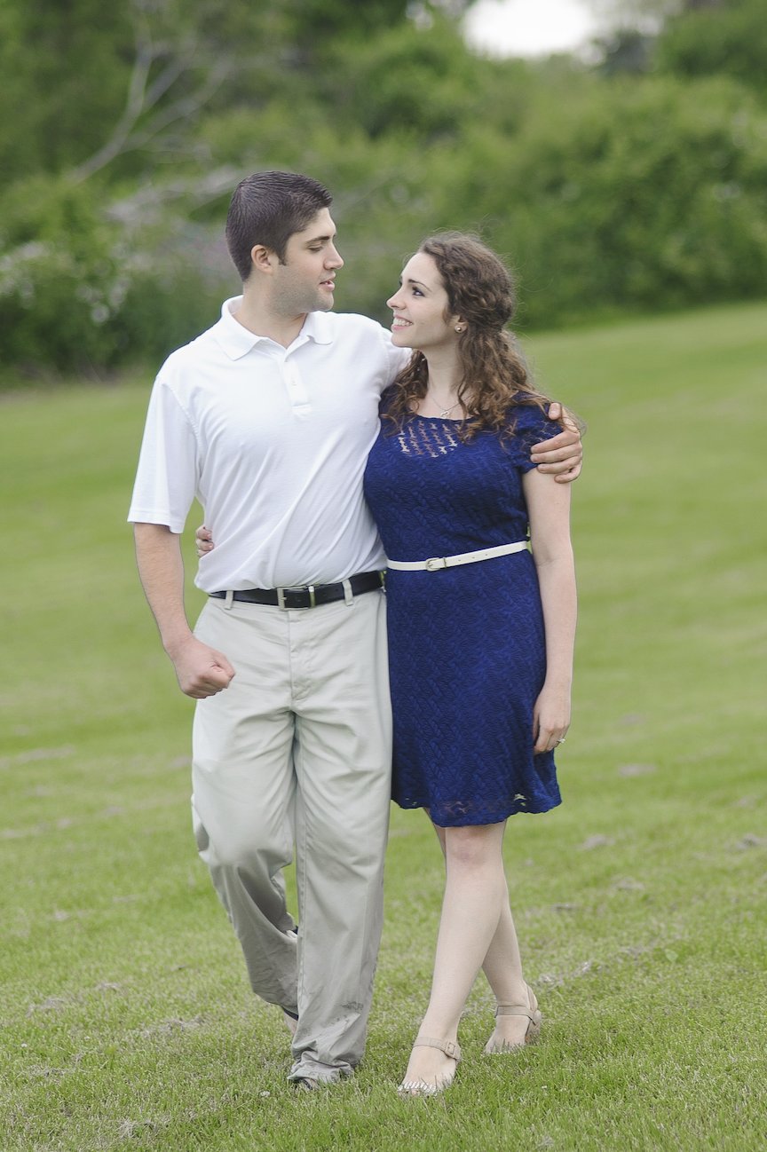 Carson Beach South Boston engagement session