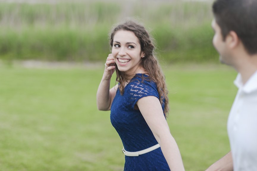 Carson Beach South Boston engagement session