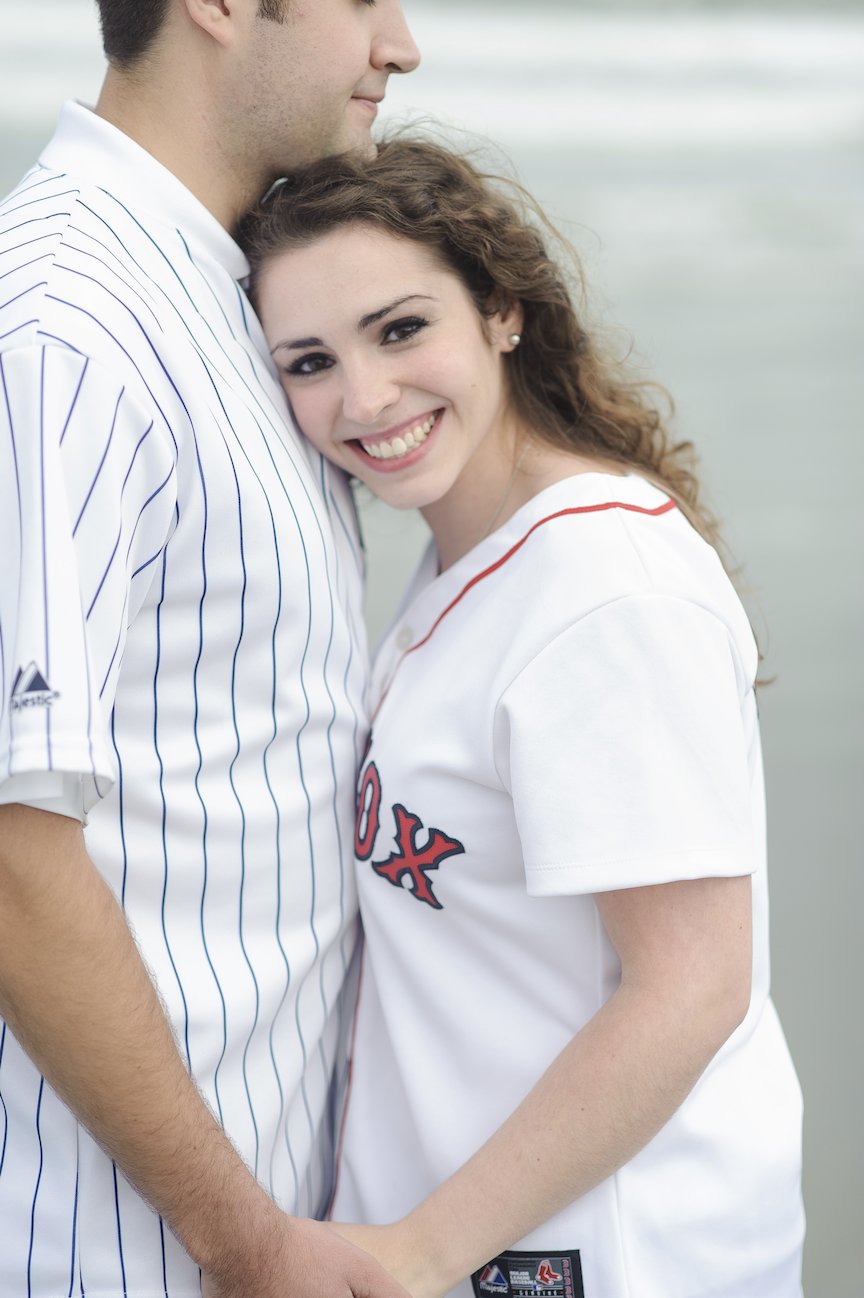 Carson Beach South Boston engagement session