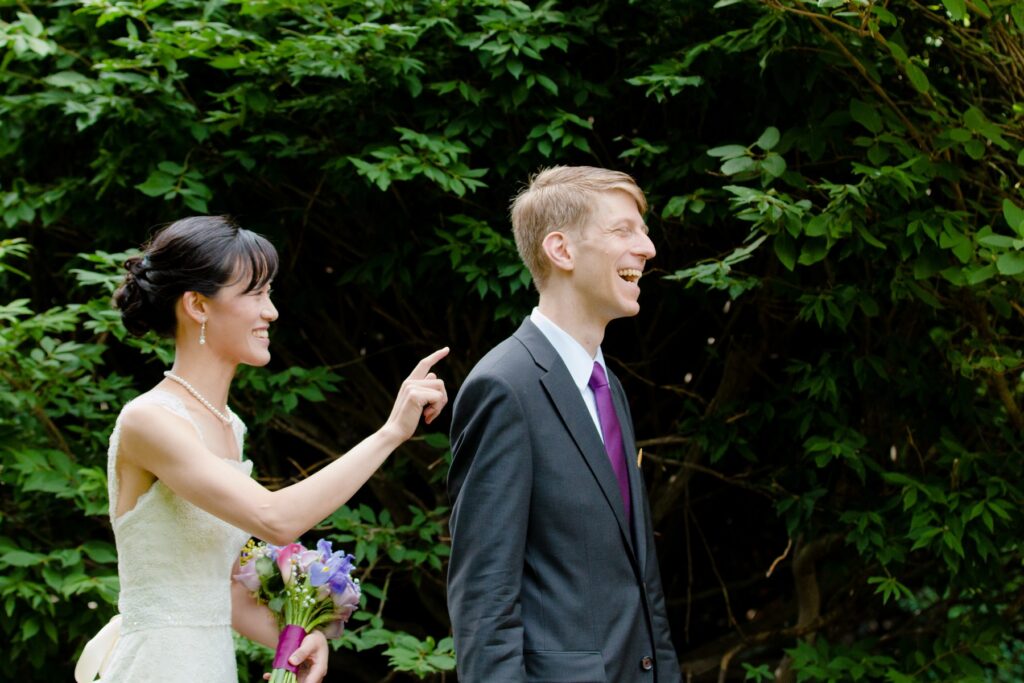 First look from Jen & Adam's wedding