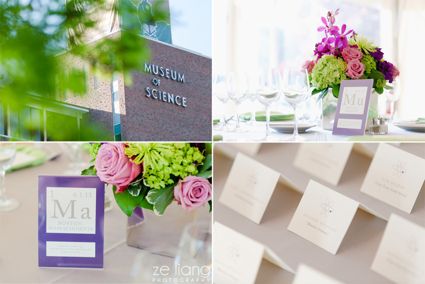 museum of science boston wedding details