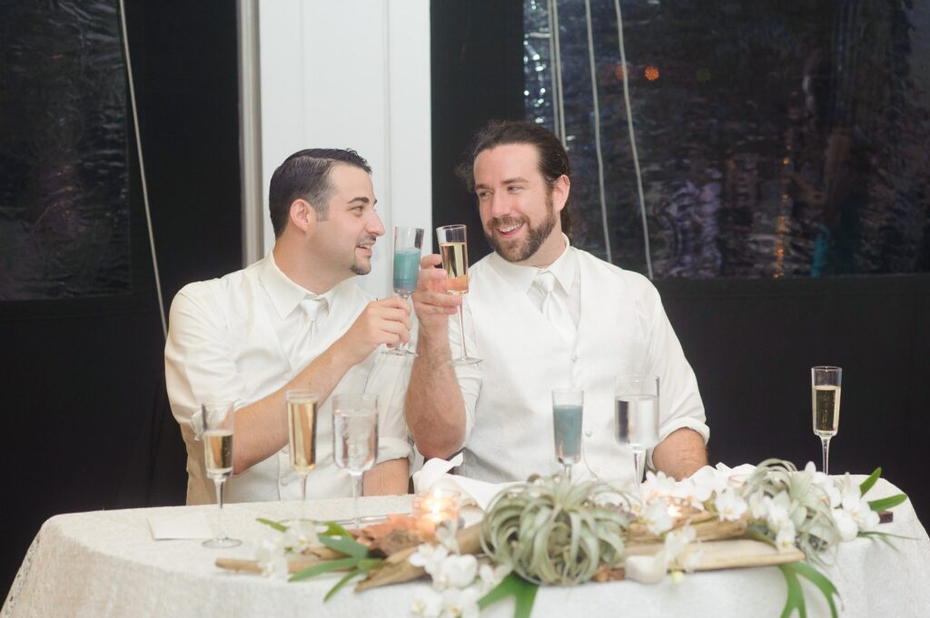 belle mer gay wedding newport ri